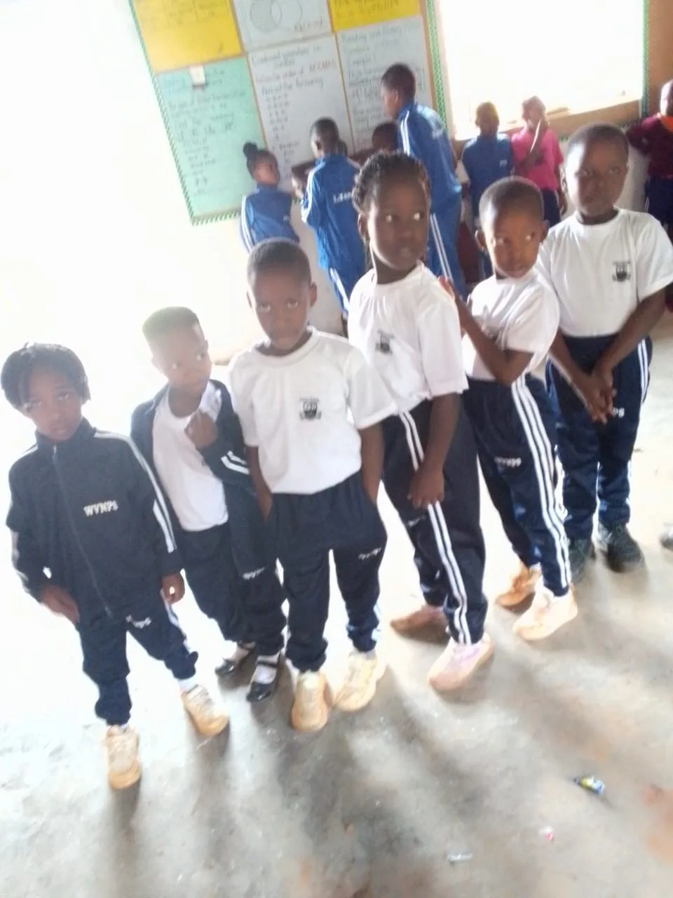 Wisdom Valley pupils in the classroom during a school day