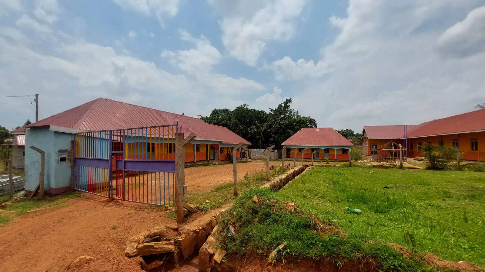 Entrance to Wisdom Valley Nursery and Primary School in Wakiso