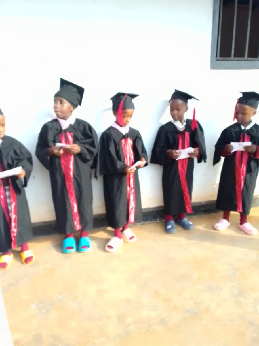 Wisdom Valley learners during a school graduation occasion